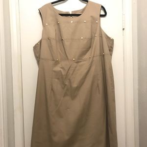 A classic- Calvin Klein Khaki Dress